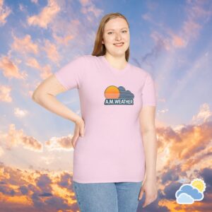 AM Weather Unisex T-Shirt (Softstyle) - Image 5