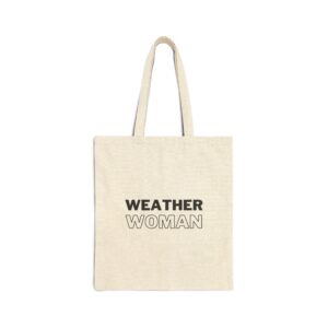 Weather Woman Tote Bag - Natural - Image 2