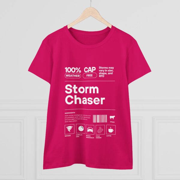 Storm Chaser Women's T-Shirt (Midweight Cotton) - Image 5