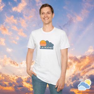 AM Weather Unisex T-Shirt (Softstyle) - Image 6