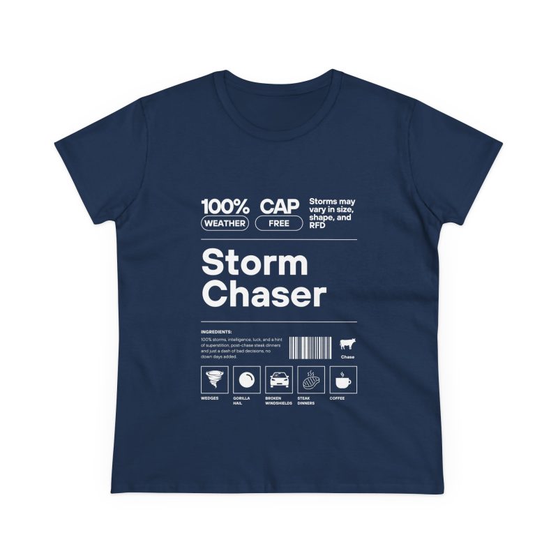 Storm Chaser Women's T-Shirt (Midweight Cotton)
