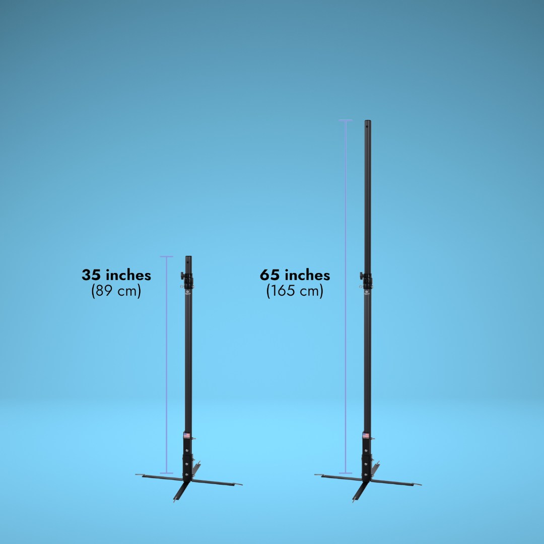 Climalytic Pole Mount with Guy Wires