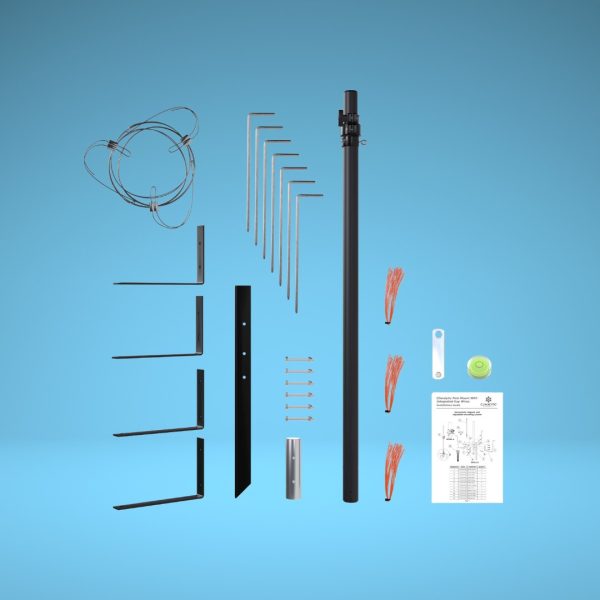 Climalytic Pole Mount with Guy Wires