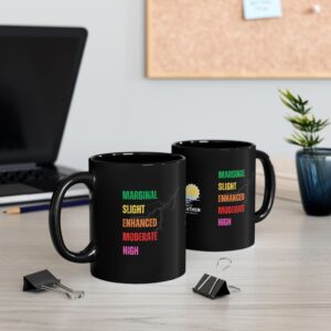 SPC Convective Outlook Scale Mug - Black