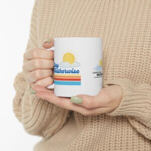 Stay Weatherwise Mug - Ceramic, White - Image 3