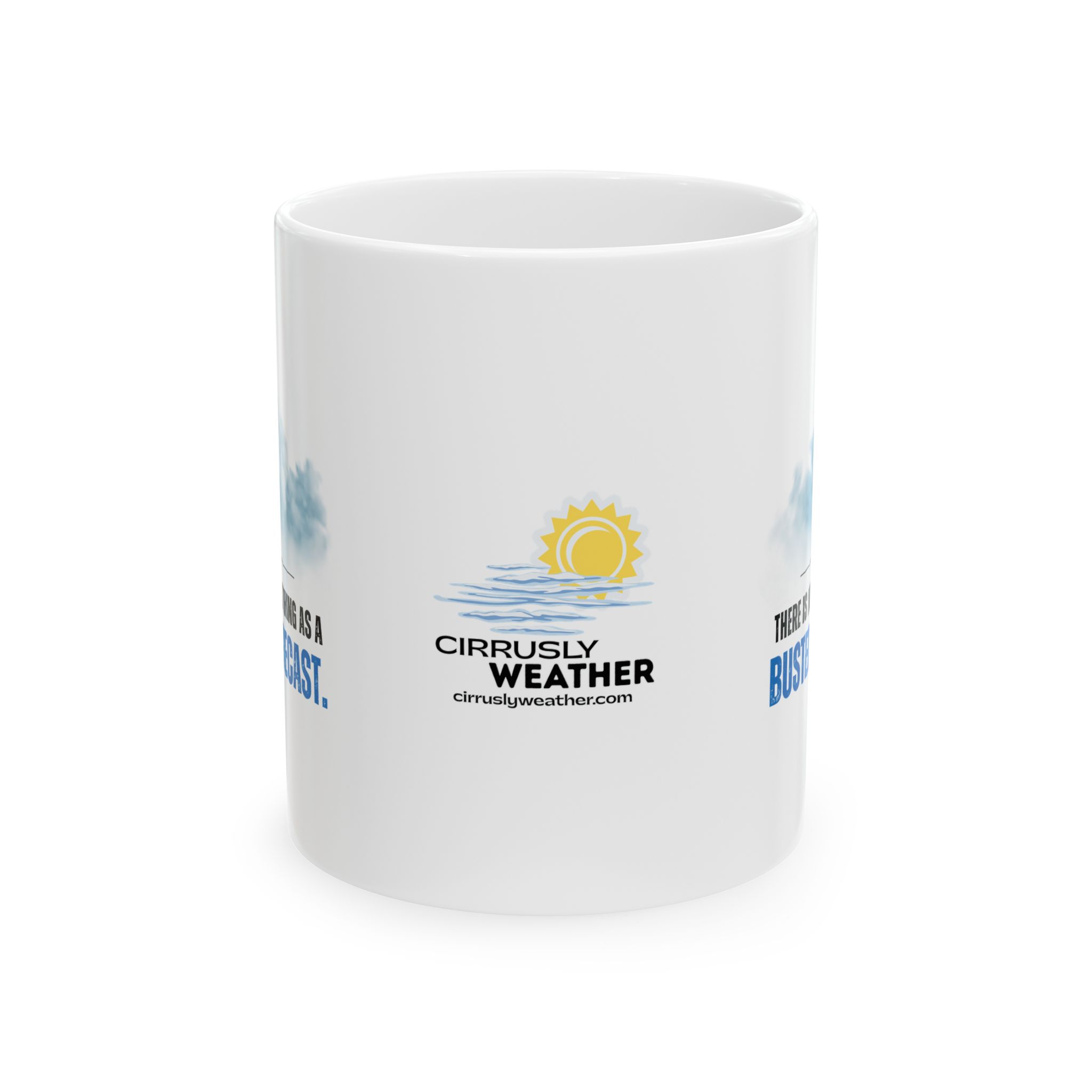 No Such Thing as a Busted Forecast Mug - White - Image 2
