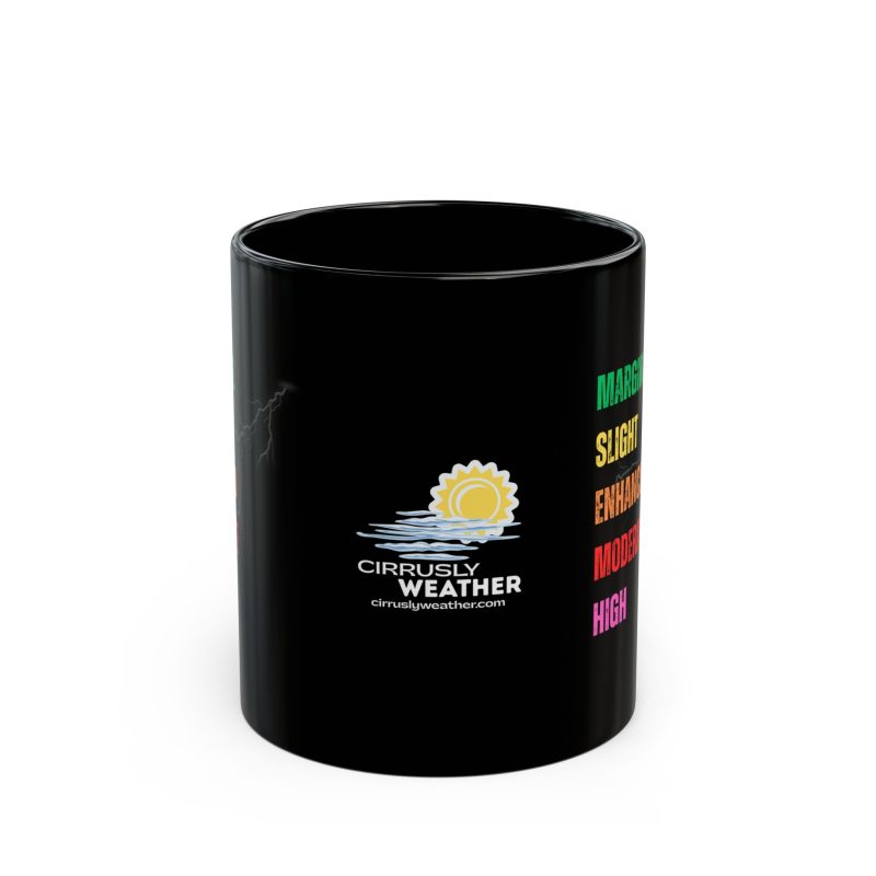 SPC Convective Outlook Scale Mug - Black