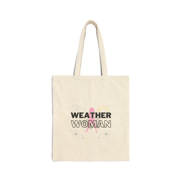 Weather Woman Tote Bag - Natural