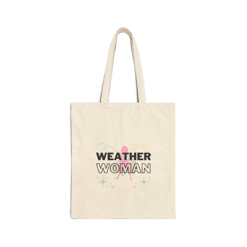 Weather Woman Tote Bag - Natural