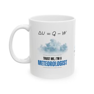 Trust Me I'm a Meteorologist Mug - White - Image 2