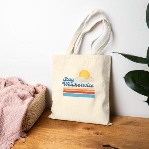 Stay Weatherwise Tote Bag - Natural - Image 3