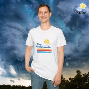 Stay Weatherwise Unisex T-Shirt (Softstyle) - Image 2