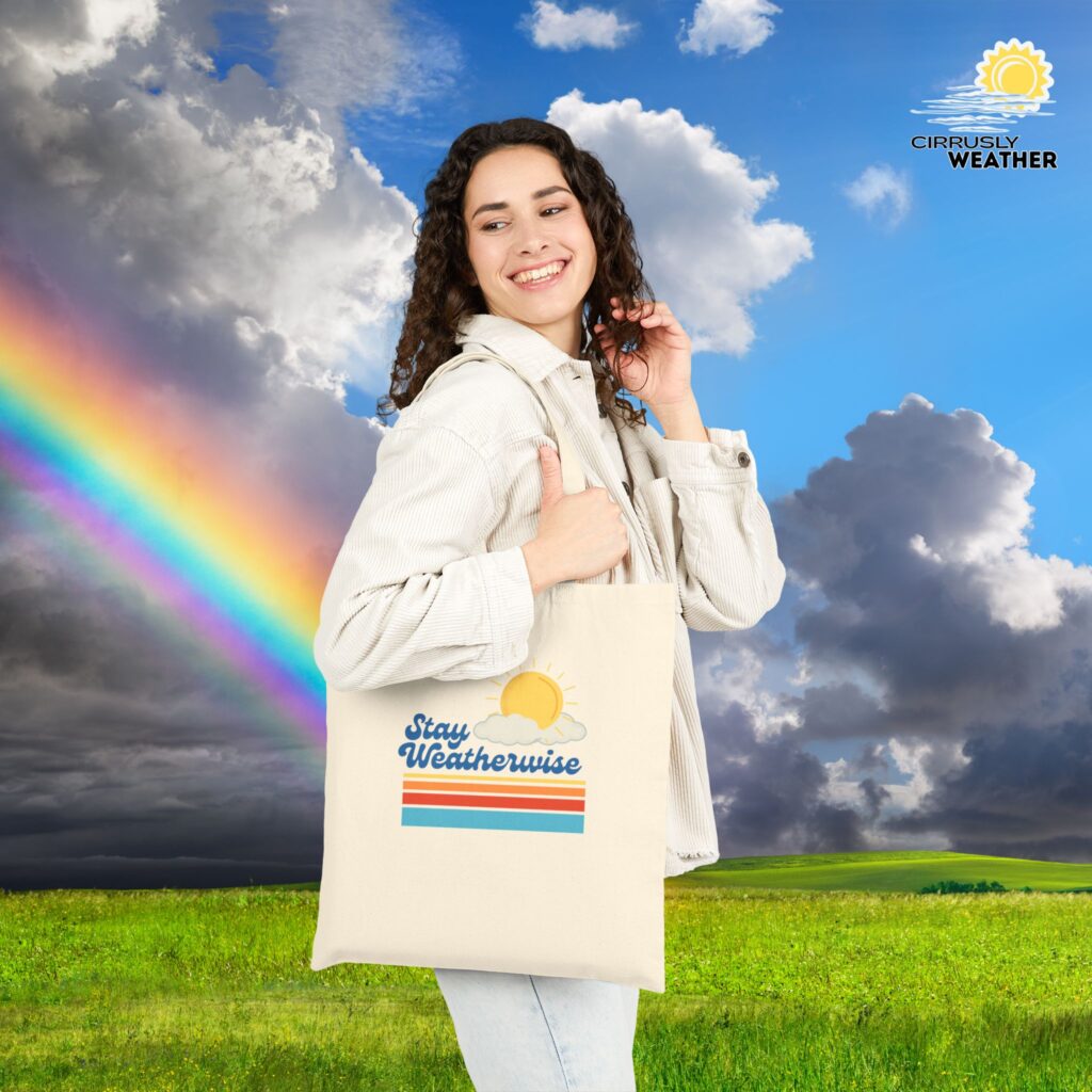Stay Weatherwise Tote Bag - Natural