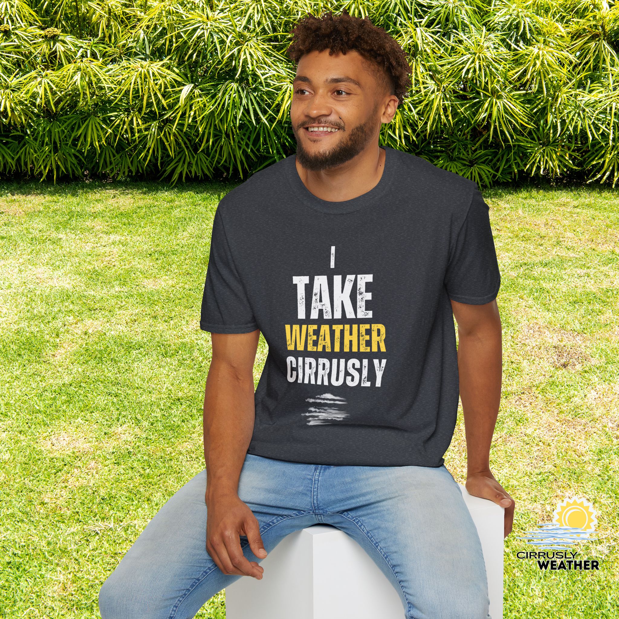 I Take Weather Cirrusly Unisex T-Shirt (Softstyle)