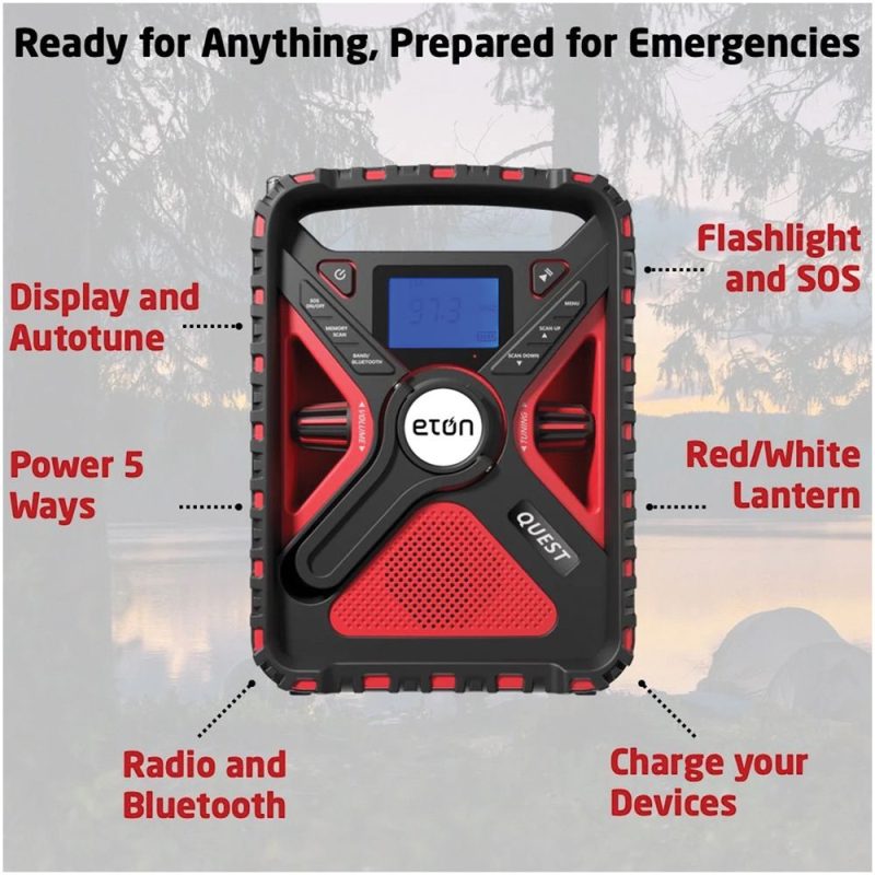 Eton Quest Hand Crank NOAA Weather Radio