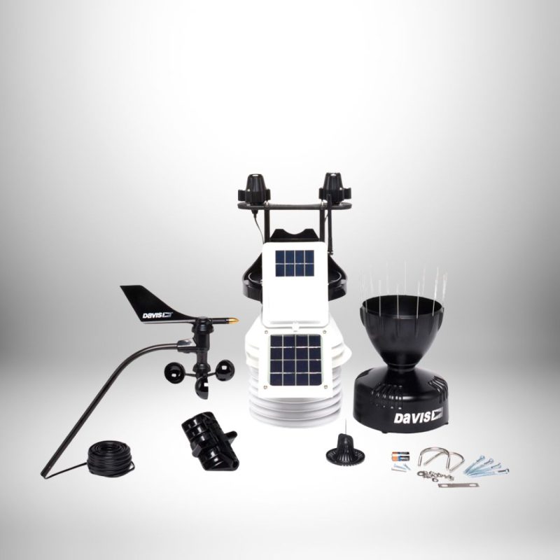 Davis Vantage Pro2 Plus Integrated Sensor Suite with 24-Hr Fan Aspiration, UV and Solar Sensors (6328)