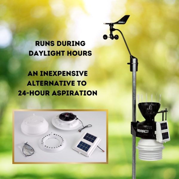 Davis Daytime Fan Aspirated Radiation Shield Kit (7747)