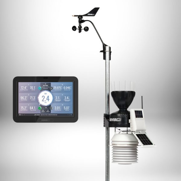 Davis Vantage Pro2 with 24-hr Fan Aspiration and WeatherLink Console (6253)