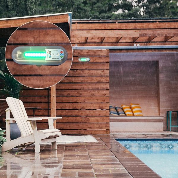 Talos Pool Lightning Detector with Mounting Base