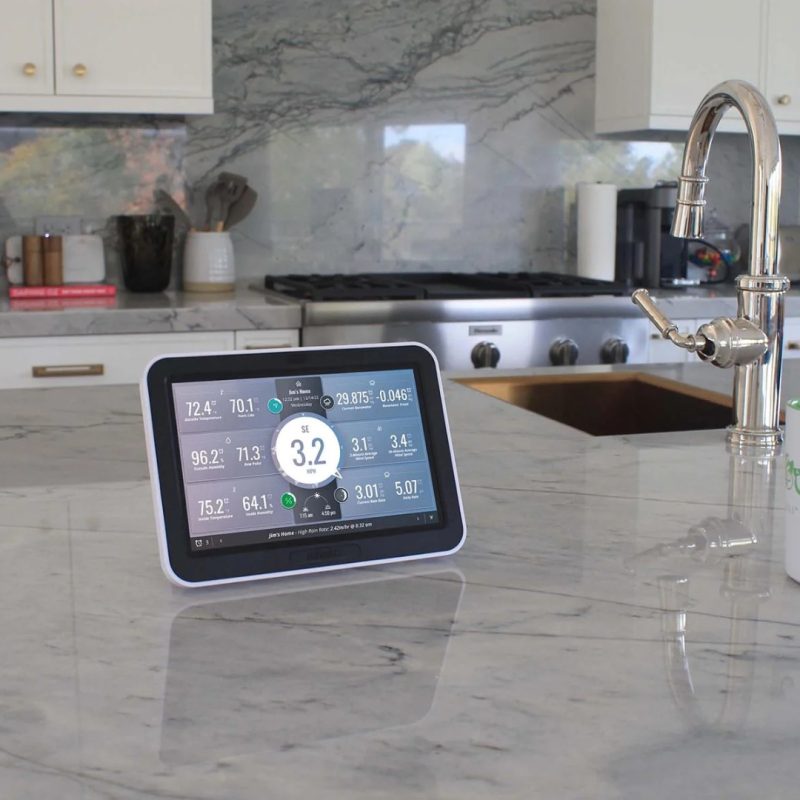 Davis WeatherLink Console (6313) on a kitchen counter