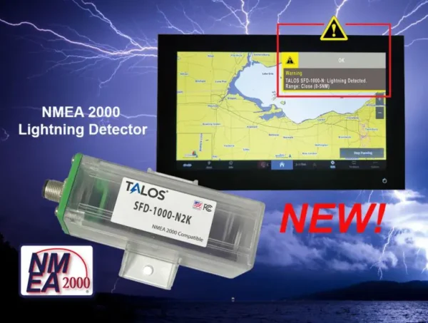 TALOS SFD-1000-N2K Lightning Detector (NMEA 2000 Compliant) - Image 2