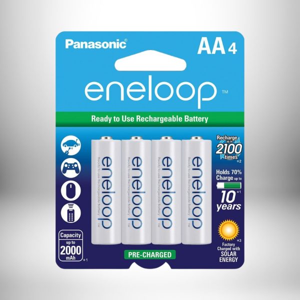 Panasonic Eneloop Ni-MH Rechargeable Batteries