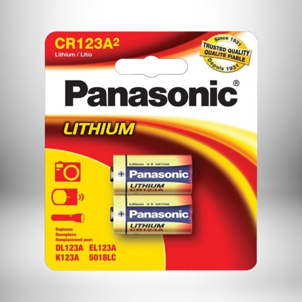 Panasonic Lithium CR123A Battery