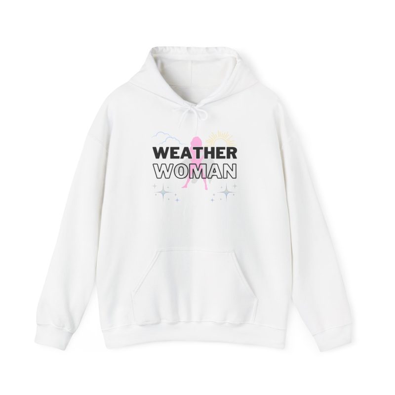 Weather Woman Hoodie, White