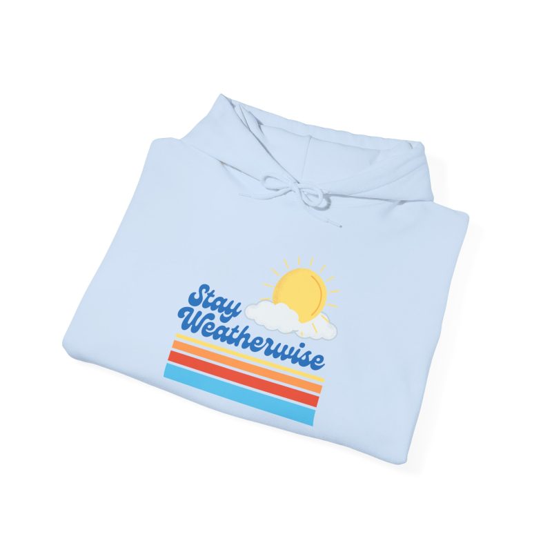 Stay Weatherwise Hoodie, Light Blue