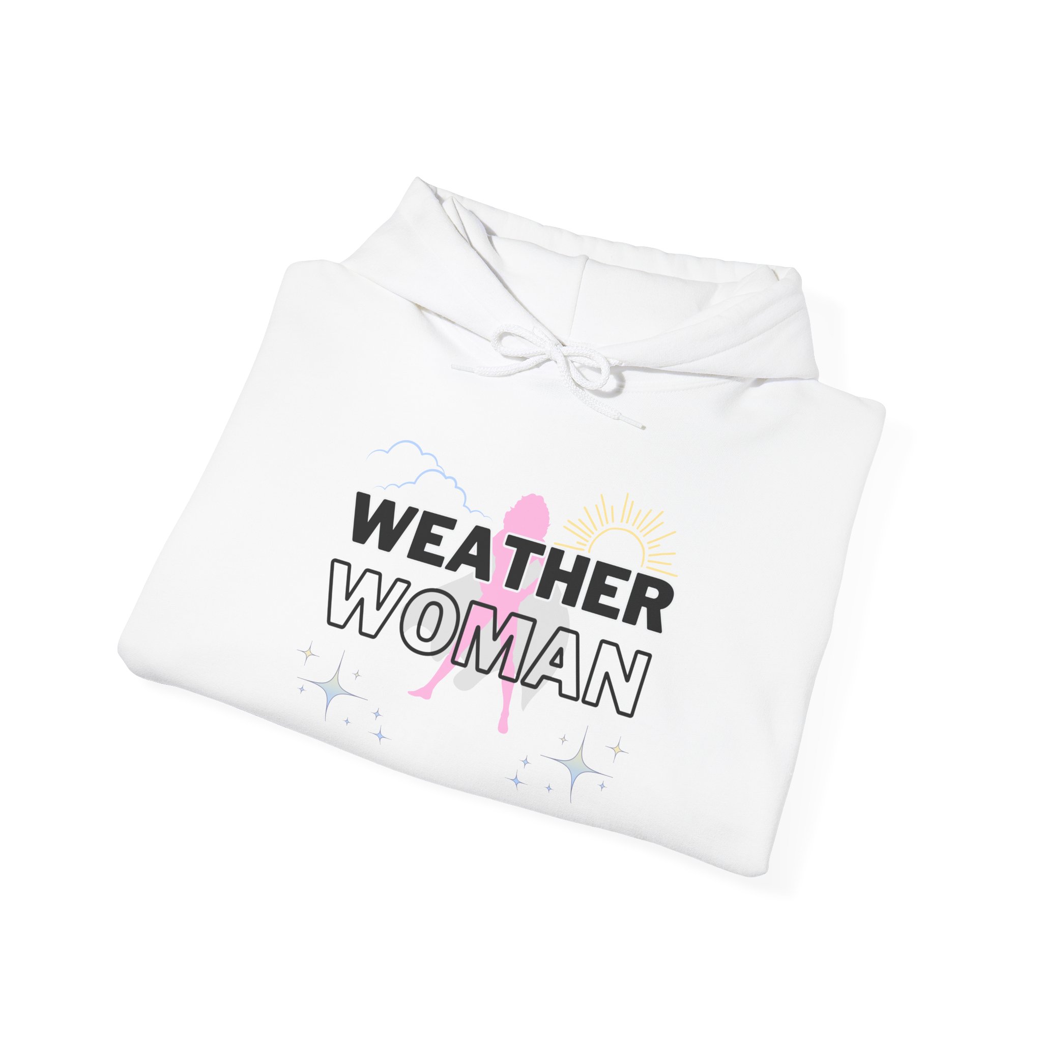 Weather Woman Hoodie, White