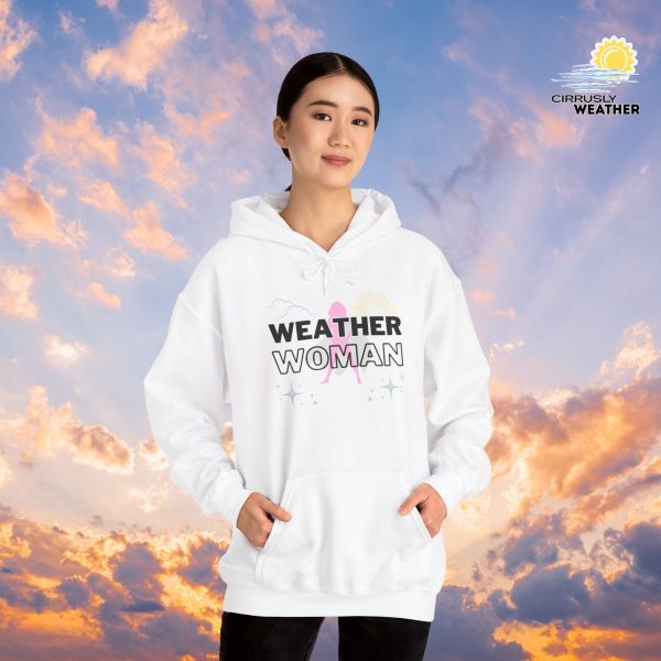 Weather Woman Hoodie, White
