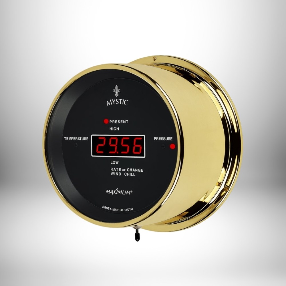 Maximum Mystic Digital Thermometer-Barometer
