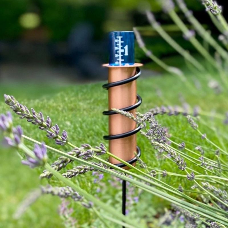 World's Coolest 24" Copper Rain Gauge