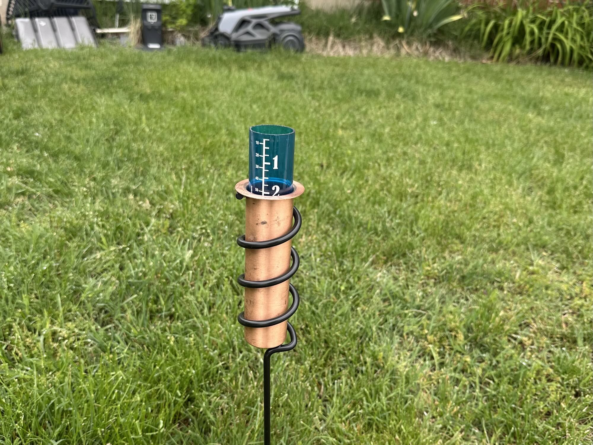 World's Coolest Rain Gauge